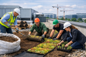 Dachbegrünung Spezialisten B2B